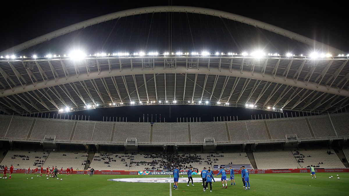 UEFA investigates Athens stadium after fan video shows structural movement