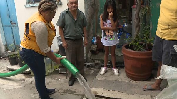 Gigantesco corte de agua en Ciudad de México Gigantesco corte de agua en Ciudad de México