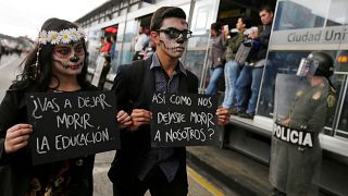 Rebelión zombi para salvar la Universidad pública en Colombia