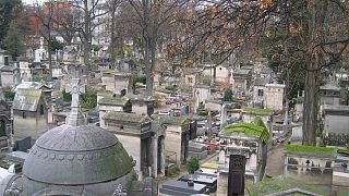 Le cimetière de Montmartre à Paris