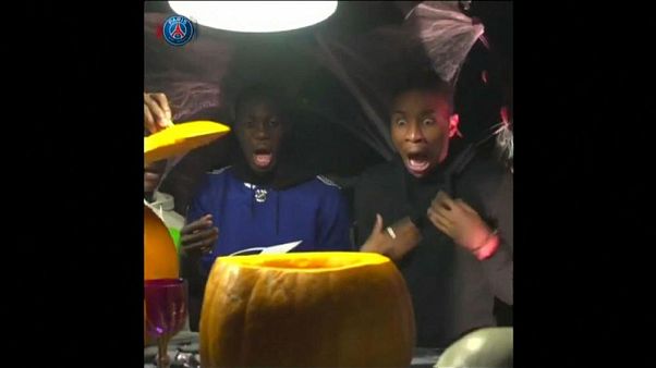 Halloween 2018: PSG Fußballstars und die gruselige Überraschung Halloween 2018: PSG Fußballstars und die gruselige Überraschung