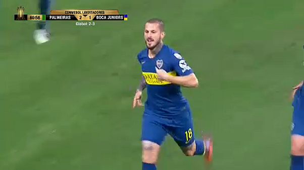 Boca elimina Palmeiras na Taça dos Libertadores Boca elimina Palmeiras na Taça dos Libertadores