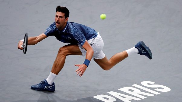 Djokovic pasa a cuartos en París Djokovic pasa a cuartos en París