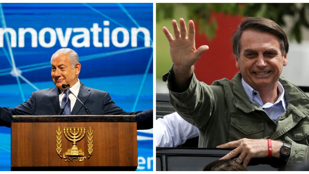استقبال نتانیاهو از تصمیم بولسونارو برای انتقال سفارت برزیل به بیت‌المقدس