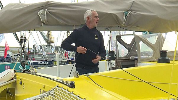 Route du Rhum : le drôle de défi de Loïck Peyron Route du Rhum : le drôle de défi de Loïck Peyron