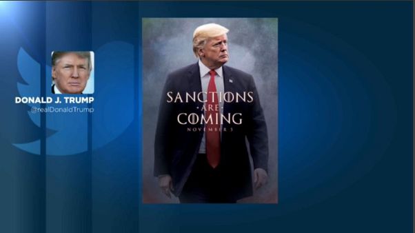 'Sanctions are coming' y otras amenazas de Trump a Irán 'Sanctions are coming' y otras amenazas de Trump a Irán
