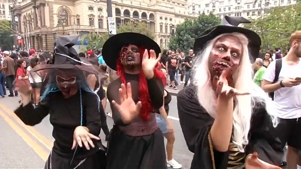 Zombies "à solta" em São Paulo e no Rio de Janeiro Zombies "à solta" em São Paulo e no Rio de Janeiro