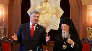Επίσκεψη Ποροσένκο στο Φανάρι-«Δικαίωμα των Ουκρανών η αυτοκεφαλία» δήλωσε ο Οικουμενικός Πατριάρχης
