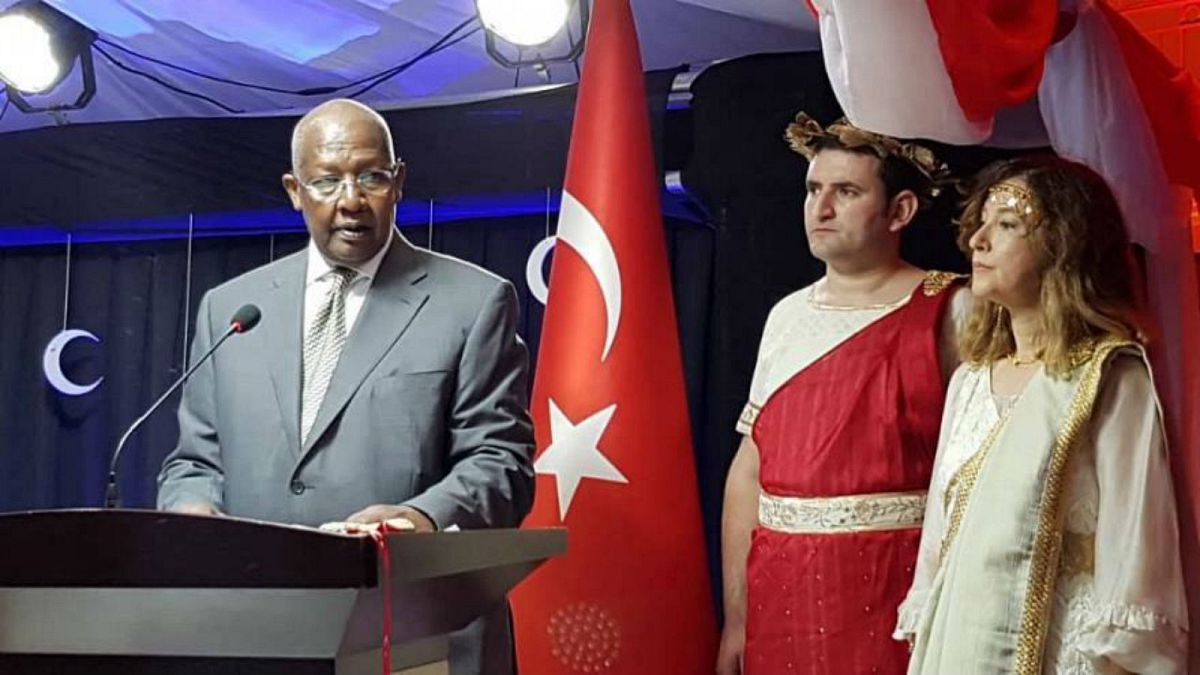 Turkey recalls ambassador to Uganda for wearing Greek mythology-inspired dress at Republic Day event