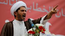 شیخ علی سلمان، رهبر گروه شیعه جمعیت وفاق ملی، مخالف حکومت بحرین