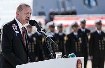 Erdoğan'dan Doğu Akdeniz ve Ege açıklaması: Denizlerdeki haydutlara meydanı bırakmayacağız