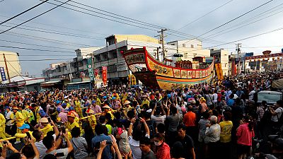 Tajvan: Égő Hajó Fesztivál