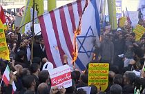 Teheran: Tausende protestieren gegen die Fortsetzung der US-Sanktionen