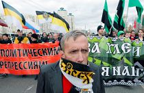 "Русский марш" националистов в Москве