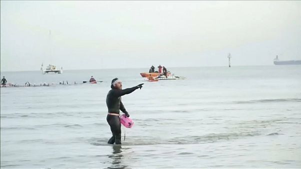 Ο πρώτος άνθρωπος που κολύμπησε όλη τη Βρετανία Ο πρώτος άνθρωπος που κολύμπησε όλη τη Βρετανία
