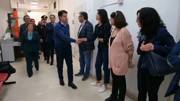 Il governo sui luoghi del disastro causato dal maltempo Il governo sui luoghi del disastro causato dal maltempo