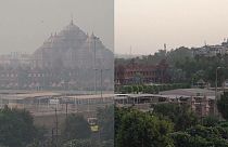 شاهد: نسبة تلوث قياسية في الهند