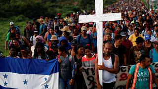 Migrantenkarawane erreicht Mexiko-Stadt