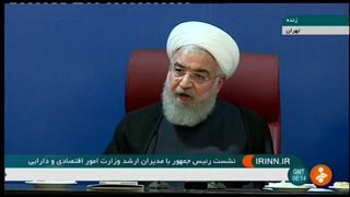 Presidente iraniano promete derrotar sanções dos EUA