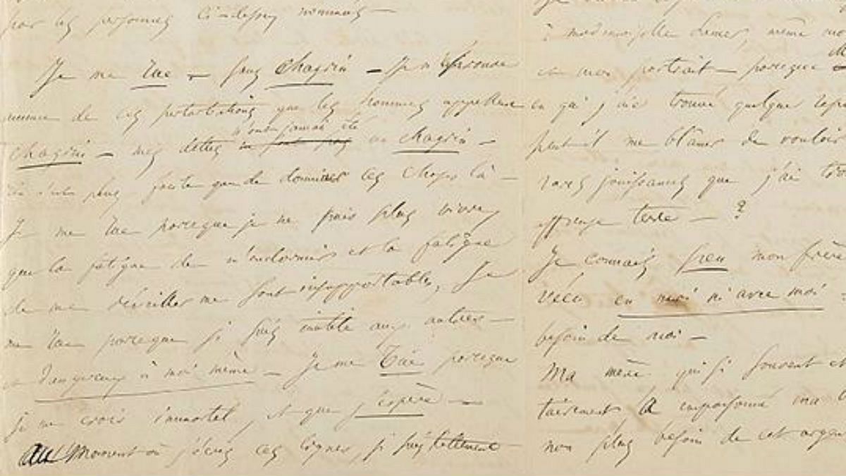 French poet Baudelaire suicide letter sold for 234,000 euros