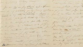French poet Baudelaire suicide letter sold for 234,000 euros