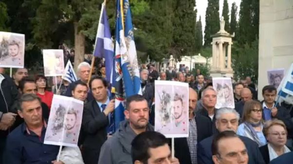 Πορεία διαμαρτυρίας στην Αθήνα για τη Βόρεια Ήπειρο Πορεία διαμαρτυρίας στην Αθήνα για τη Βόρεια Ήπειρο