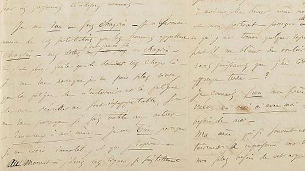 Vendida por miles de euros la carta del suicidio frustrado de Baudelaire Vendida por miles de euros la carta del suicidio frustrado de Baudelaire