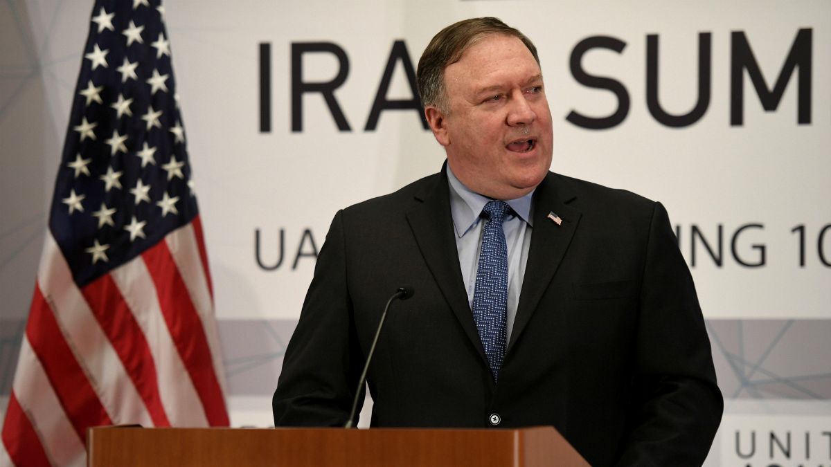 تحریم های آمریکا علیه ایران؛ توئیت مایک پمپئو به زبان فارسی 