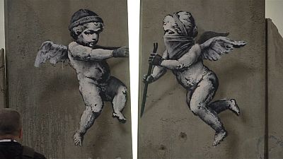Banksy porta il muro di Betlemme a Londra