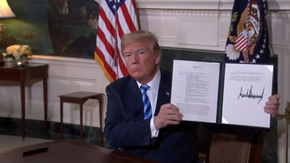 Trump instaura segunda série de pesadas sanções contra o Irão
