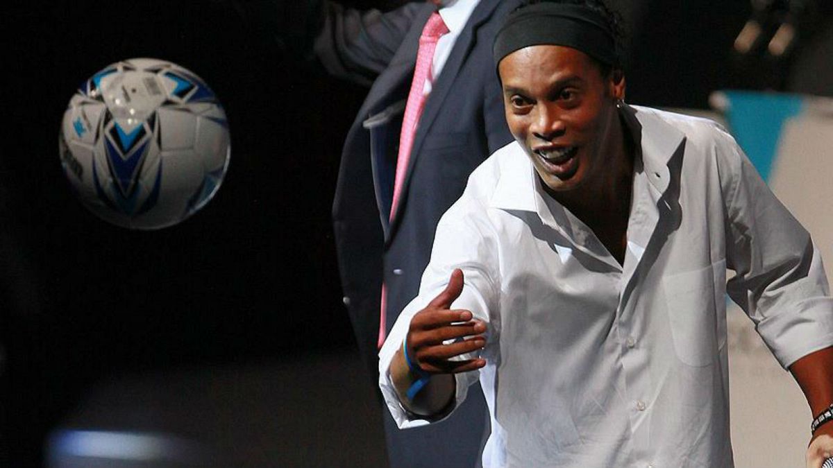 2 milyon euro borcu olan Ronaldinho'nun banka hesabında 6 euro bulundu