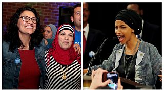 برای اولین بار در تاریخ آمریکا دو زن مسلمان به کنگره راه یافتند