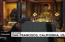 Watch: Voters cast their ballot in an unusual polling place in San Francisco