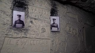En los túneles de la I Guerra Mundial