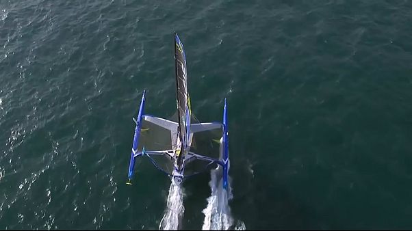 Route du Rhum : Gabart et Thomson en tête de la flotte Route du Rhum : Gabart et Thomson en tête de la flotte