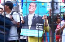 Partidarios de Correa se manifiestan en Quito