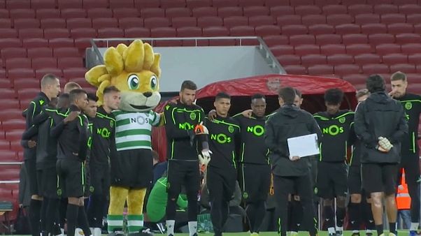 Sporting à conquista de Londres Sporting à conquista de Londres