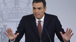 Spain's Prime Minister Pedro Sanchez 