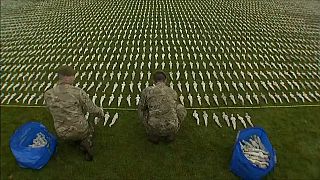 Weltskriegsgedenken: 72.396 Miniatursoldaten für die Gefallenen