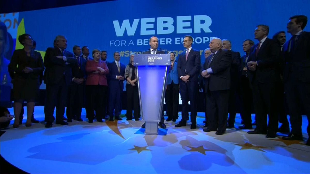 La droite européenne derrière Manfred Weber pour les élections de 2018