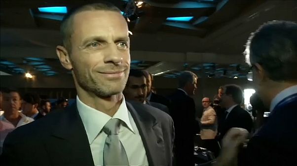 UEFA Başkanı Aleksander Ceferin seçime tek aday olarak giriyor UEFA Başkanı Aleksander Ceferin seçime tek aday olarak giriyor