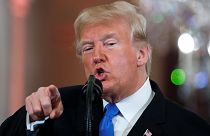 Donald Trump holds a post-midterm elections news conference at White House.