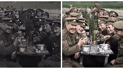 La Primera Guerra Mundial a color