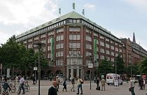 Galeria Kaufhof im Klöpperhaus an der Mönckebergstraße in Hamburg-Altstadt.