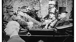El rey Alfonso XIII en París, Francia, el 7 de mayo de 1913.