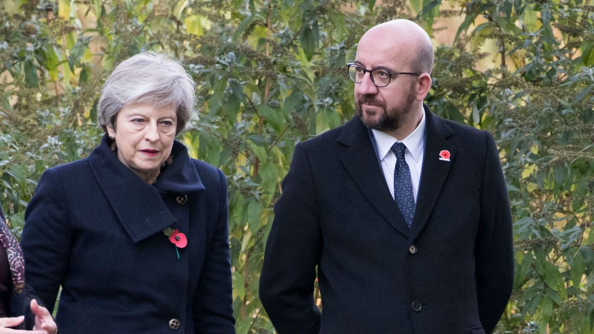 Convoy carrying British, Belgian prime ministers hit by car: reports