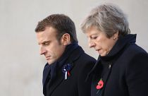 Emmanuel Macron und Theresa May