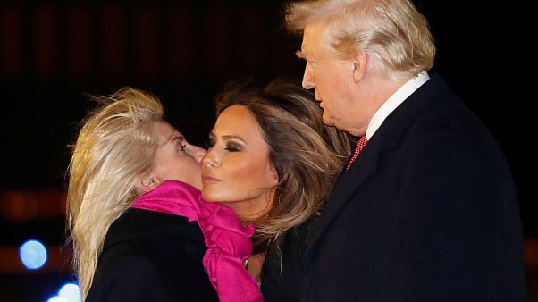 Trump Paris'e geldi Trump Paris'e geldi