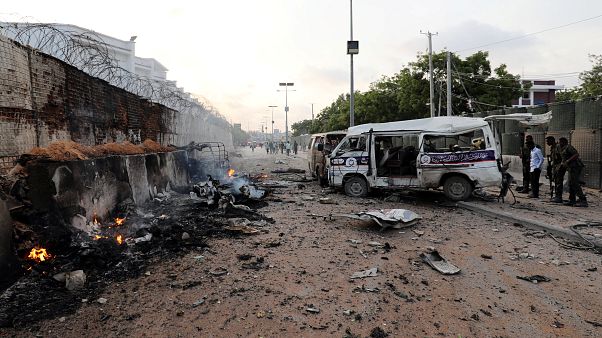 Atentado em Mogadiscio, na Somália Atentado em Mogadiscio, na Somália