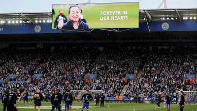 Leicester-Fans zollen verstorbenem Vereinschef Tribut